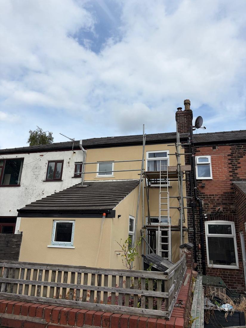 D & P job: rear extension