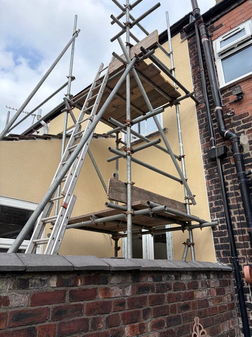 D & P job: scaffold and render